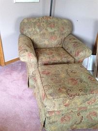 Chair & Ottoman