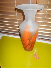 art glass vase