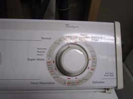Whirlpool washer
