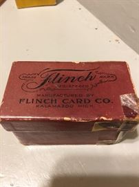 Flinch card game, 1913