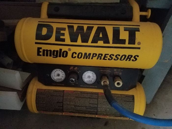 DeWalt air compressor