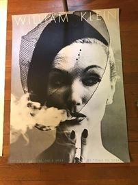 William Kent exhibit poster of Evelyn Gaulois 1958 