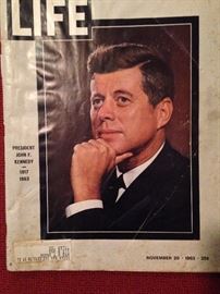 November 1963 JFK Life magazine