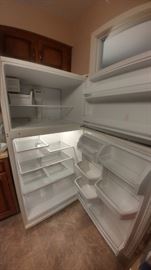 inside of fridge