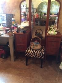 Three Mirror Vanity c1950's