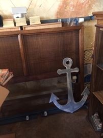 Bed with Headboard frame with 2 drawers mounted under frame