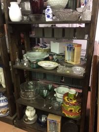 Vintage Glass Ware, Pedestal Cake Serving Plates, Dallas Mavericks Beer Glasses