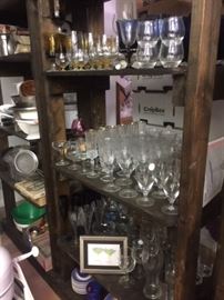 Crystal Glasses, Bar Ware, Brandy Sniffers, Margarita Glasses, Martini Glasses, Water & Tea Service, Italian Scroll Dishes by Noble Excellence