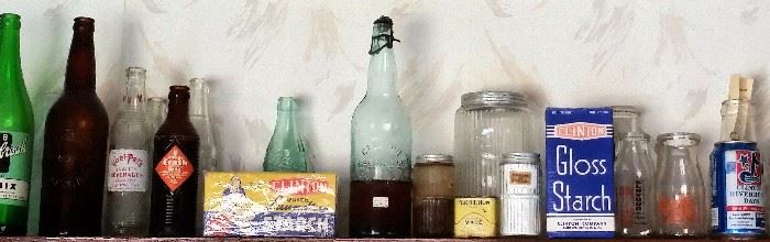 Vintage Advertising Bottles