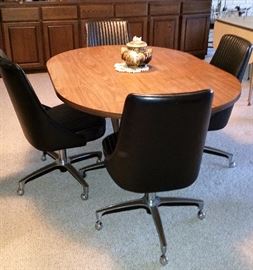 1970s  Table and Chairs
