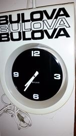 1970s, Bulova Watch Clock