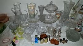 Vaseline glass, sterling