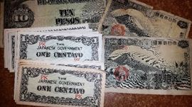 Japanese WWll invasion money Philipines