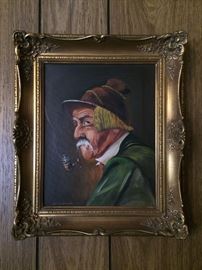 Framed portrait