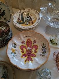 Italian ceramic plates