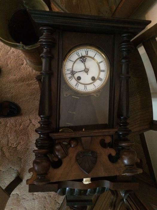 Antique wall clock