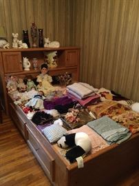 Bed with underbed storage