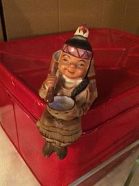 Made in Japan souvenir Native American figurine