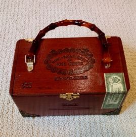 Cigar box handbag