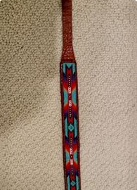 Native American ladies beaded belt