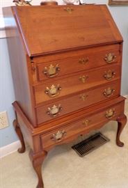 Taylor Solid Cherry 4 Drawer Desk