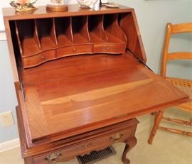 Taylor Solid Cherry 4 Drawer Desk