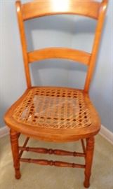 4 Matching Caned Chairs