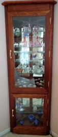Corner Curio Cabinet