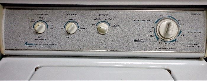 Amana Washer & Elec Dryer
