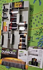 Battery Rack w/Batteries