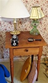 Lamp Table & Table Lamp