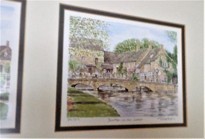 Signed & Numbers Prints From England