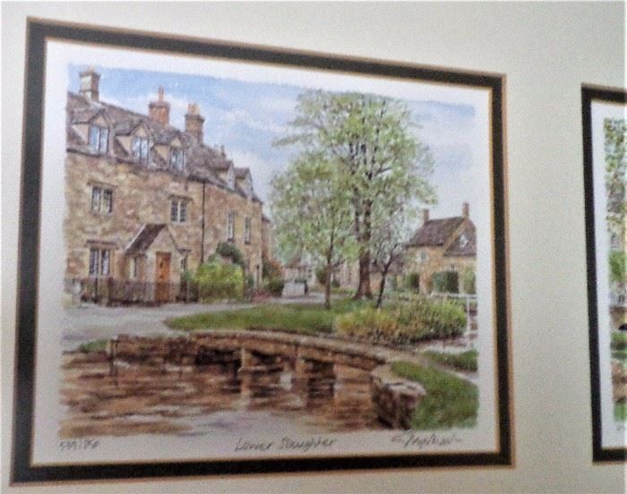 Signed & Numbers Prints From England