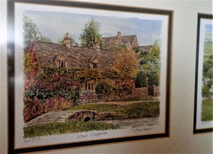 Signed & Numbers Prints From England