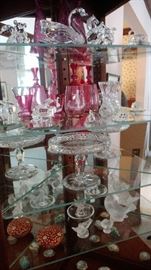 Waterford, Swarovski, & Mary Gregory Glass