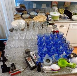 Stemware & Misc. Kitchen Items