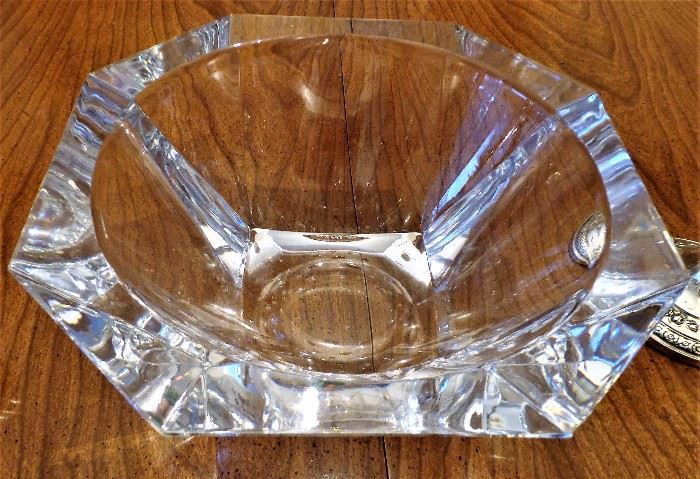 Orrefors Crystal Dish