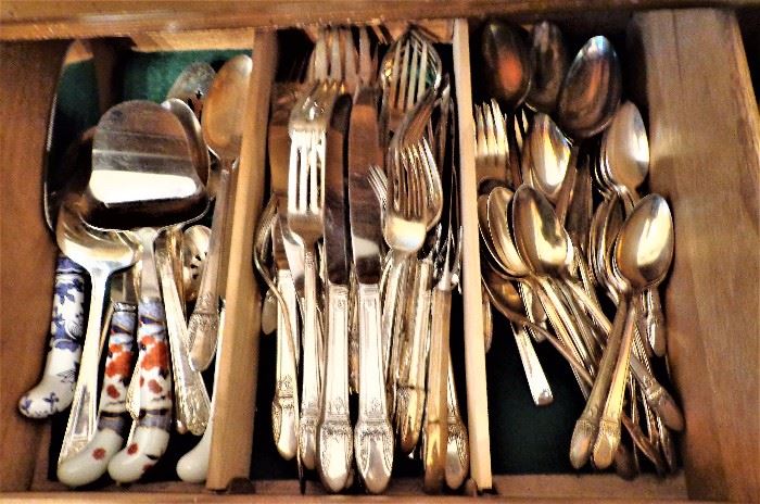 Silver Plate Flatware