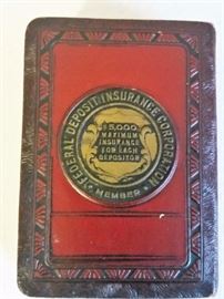 Vintage Metal Bank
