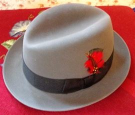 Dobbs Felt Fedora Size 7 1/2