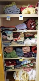 Linens: Place mats, Aprons, Towels, & Table Clothes