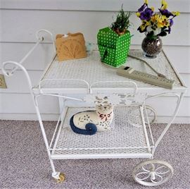 Metal Tea Cart