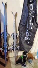 Beta Ride & Salomon Verse7W Snow Skis; Lange Shi Boots