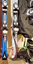Beta Ride & Salomon Verse7W Snow Skis; Lange Shi Boots