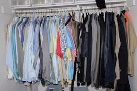 Mens clothing.