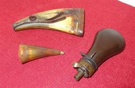 (R) Goodyear patent powder flask