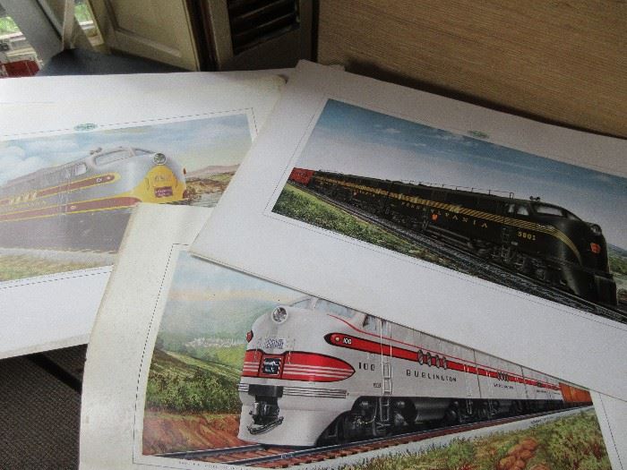 GM EMD Locomotive prints