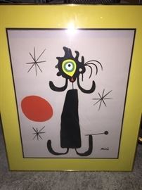 Joan Miro purchased is the 1970's