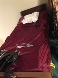 We have a wonderful selection of brand new hardly used hospital equipment.  Here a adjustable bed.