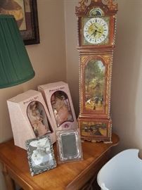 Puzzles,  frames, porcelain dolls